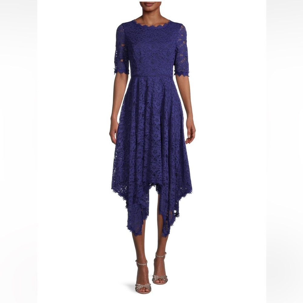 by Shani floral lace midi dress